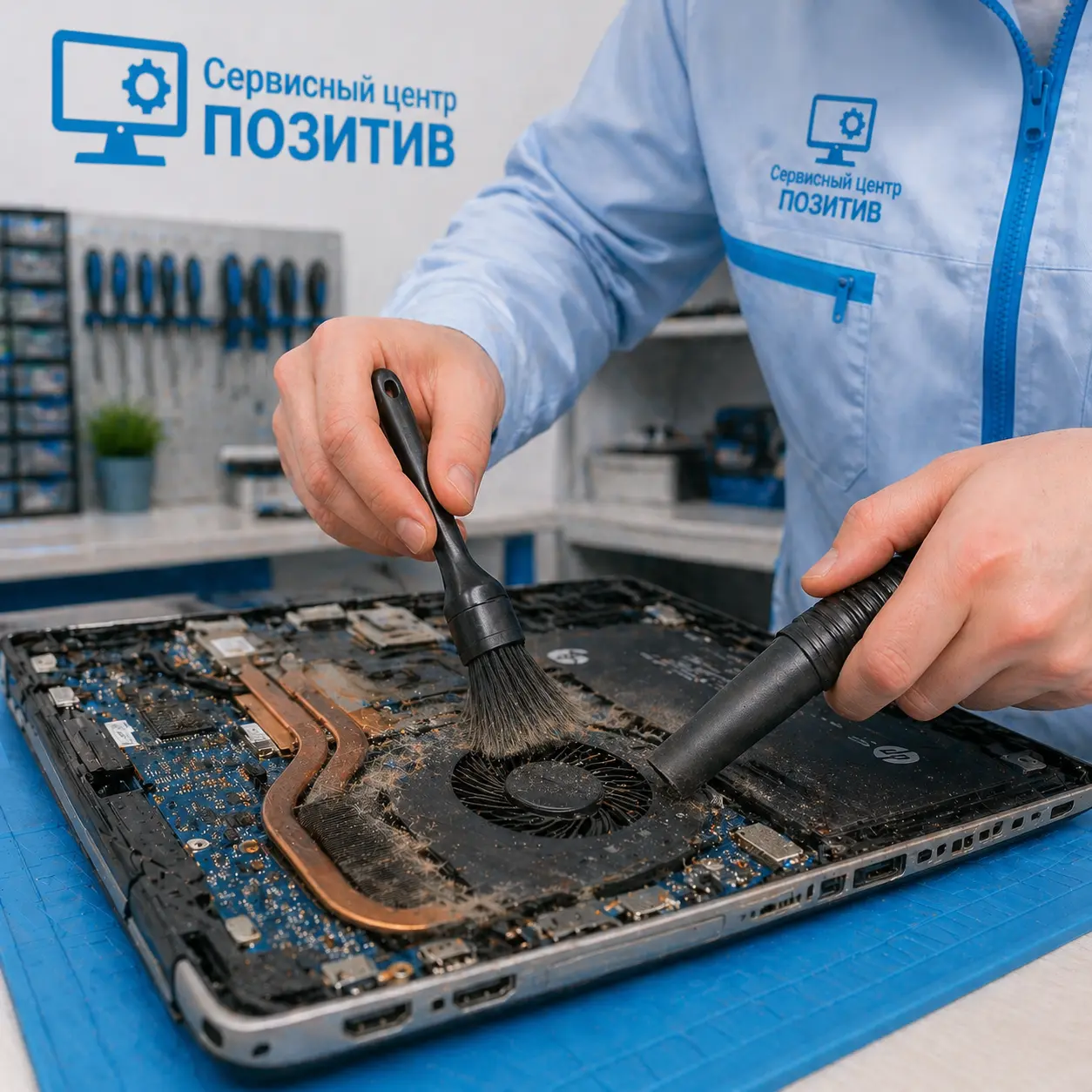 чистка ноутбука HP в Тамбове