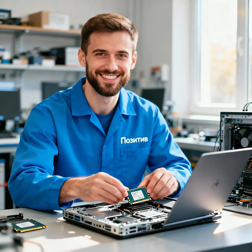 заменить HDD на SSD на ноутбуке в Тамбове