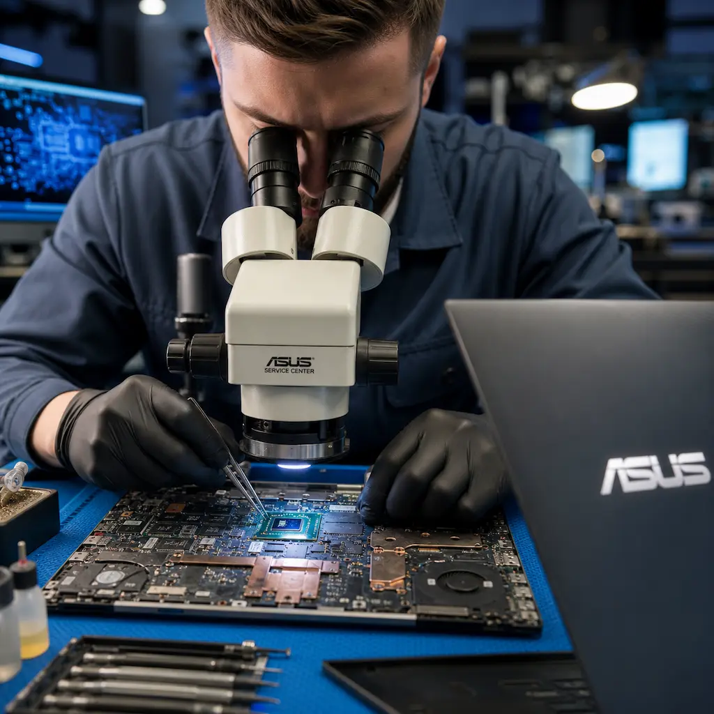 Замена видеокарты ноутбука Asus в Тамбове