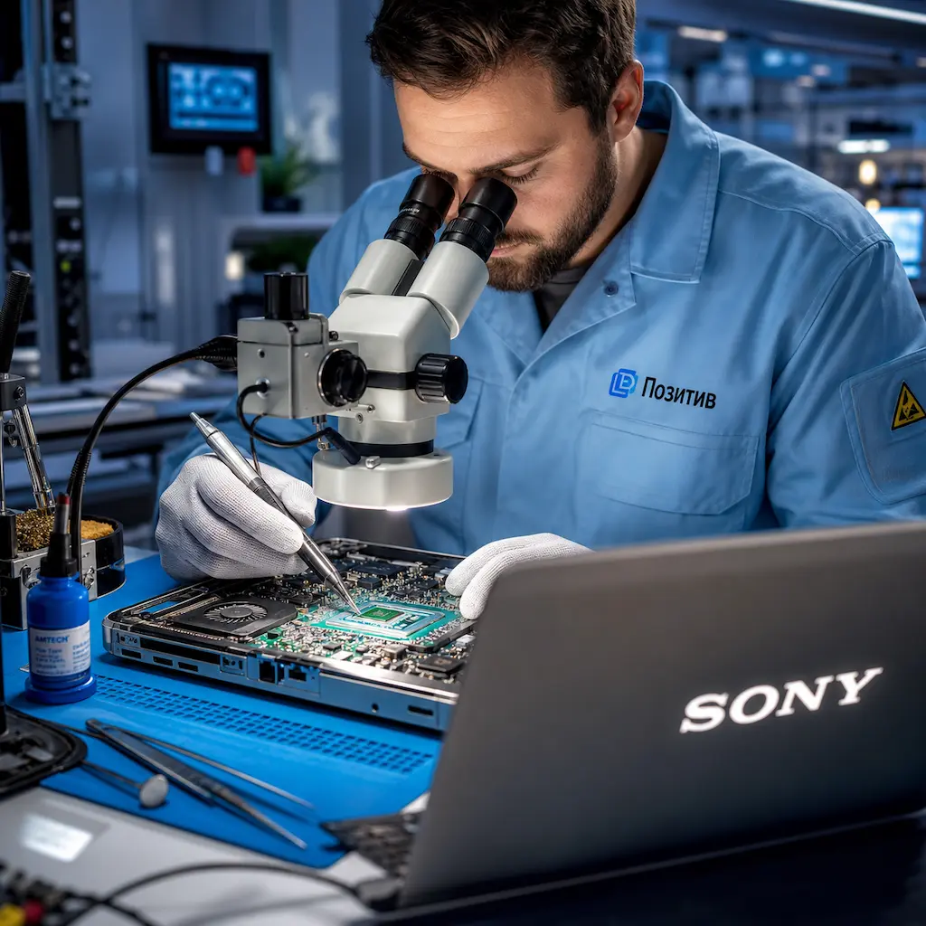 Замена видеокарты ноутбука Sony в Тамбове