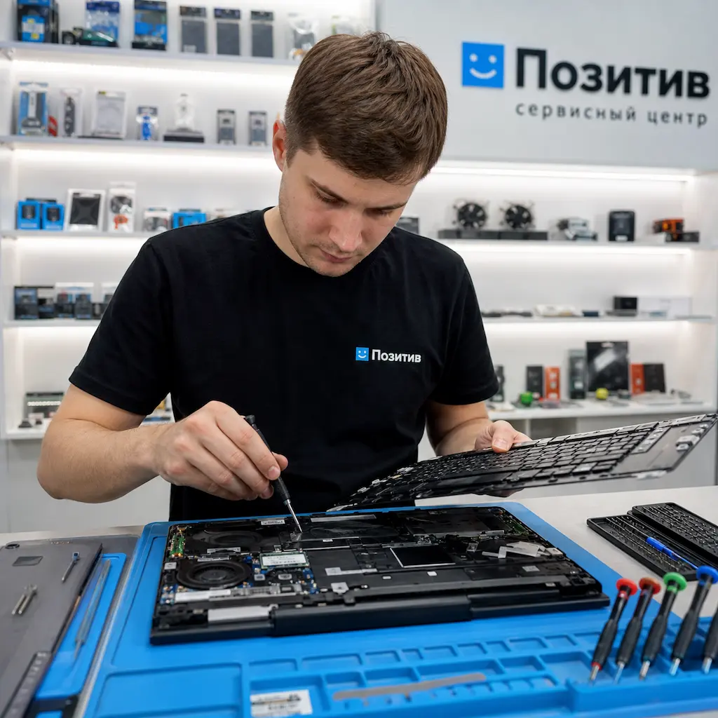 заменить клавиатуру на ноутбуке Samsung в Тамбове