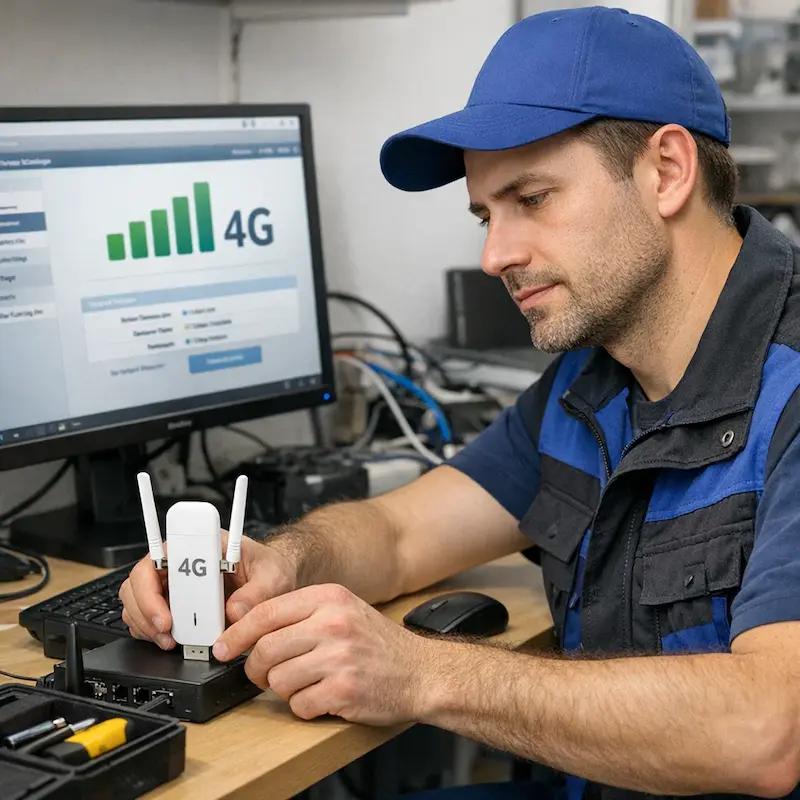 Настройка LTE модема в Тамбове