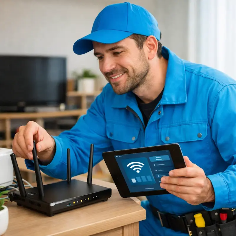 Настройка Wi-Fi для квартиры, дома и офиса в Тамбове