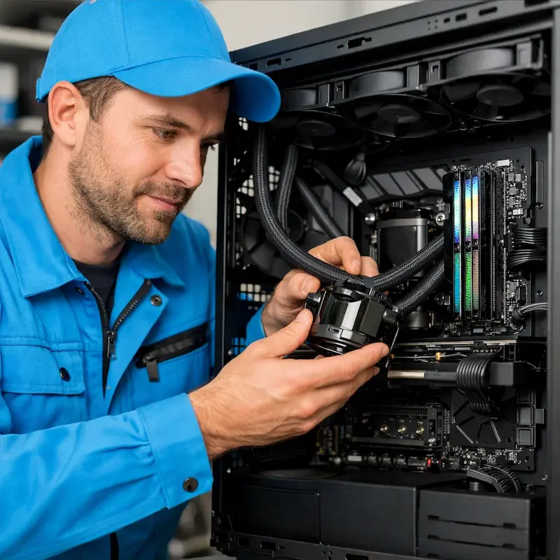 Установка СЖО на ПК в Тамбове