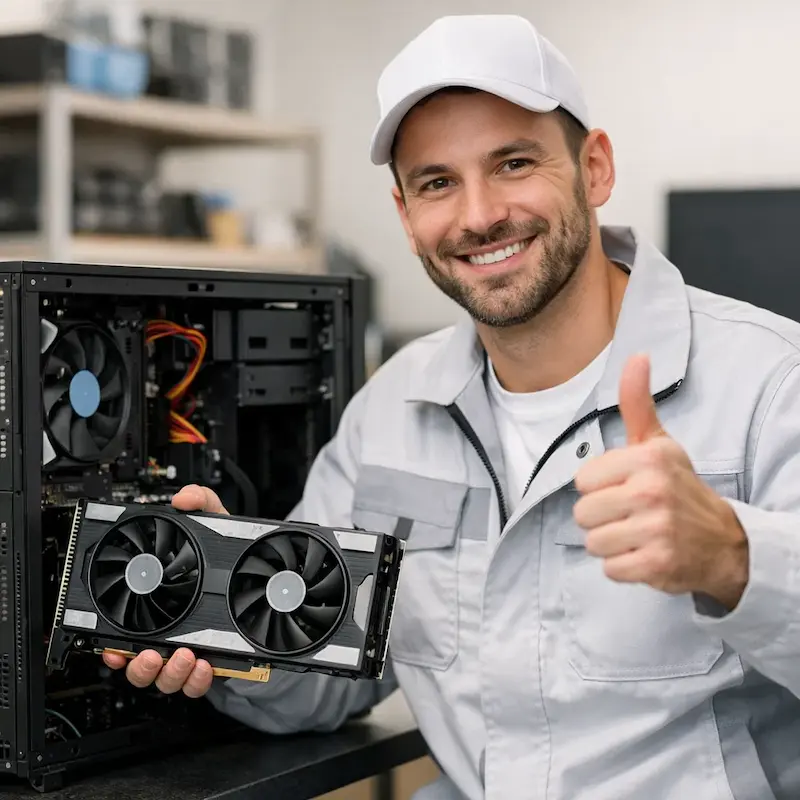 установка видеокарты на ПК в Тамбове